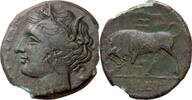 Ancient Greek AE 19 Sicily, Hieron II. AE 19 -