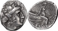 Ancient Greek AR Tetrobol Euboea, Histiaia. AR Tetrobol -