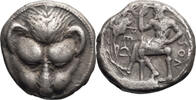 Ancient Greek Tetradrachm Bruttium, Rhegium. Tetradrachm -