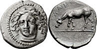 Ancient Greek Drachm Thessaly, Larissa. Drachm -