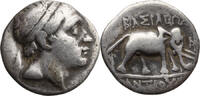 Ancient Greek Drachm Syria, Antiochus III. Drachm -