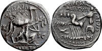 Ancient Roman Denarius M. Aemilius Scaurus and Pub. Plautius Hypsaeus. Denarius -