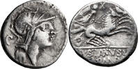 Ancient Roman Denarius D. Silanus L.f.. Denarius -