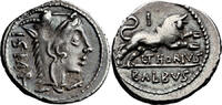 Ancient Roman Denarius L. Thorius Balbus. Denarius -