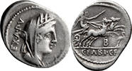 Ancient Roman Denarius C. Fabius C.f. Hadrianus. Denarius -