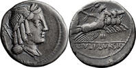 Ancient Roman Denarius L. Julius Bursio. Denarius -
