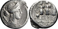 Ancient Roman Denarius Faustus Cornelius Sulla. Denarius -