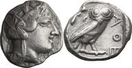 Ancient Greek Tetradrachm Attic, Athens. Tetradrachm -