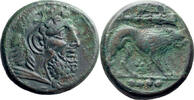 Ancient Greek Triens Apulia, Teate. Triens -