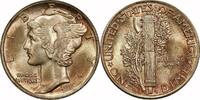 USA 10¢ Mercury 10¢, 1916, Mercury, 10¢, MS64 FB, PCGS -