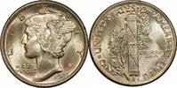 USA 10¢ Mercury 10¢, 1920, 10¢, MS63 FB, PCGS -