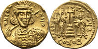 Byzantine Solidus ca. 669-74 n. Chr. Constantine IV, with Heraclius and ... 1312,95 EUR  + 40,19 EUR frais d'envoi