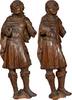 European European Very Large Oak Figure from a Christian Processional Scene -