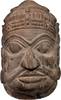 Indian Indian Large Wooden Mask of Shiva -