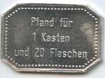 Deutschland Bundesrepublik Bayern Biermarke Wertmarke Bierzeichen nd. G13103 - Coburg Sturm