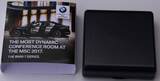 Deutschland Bundesrepublik Bayern München Automobilmedaille GN530 - BMW official mobility Partner - Edition 1 MSC 2017 Unzirkuiert in Original Box
