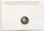 Deutschland Bundesrepublik Mecklenburg-Vorpommern Medaille versilbert im Numisbrief 1991 GN680n - Otto Lilienthal Flieger Stadt Anklam - 100 Jahre Menschenflug 1891-1991 Unzirkuiert, leicht angelaufen