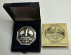 Deutschland Bundesrepublik Silbermedaille Jubiläums-Silbermark 1988 GN463c - 40 Jahre Deutsche Währung 1948-1998 - Deutsche Mark FB in Original Box mit Zertifikat