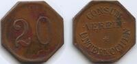 20 Pfennig M226 - Wertmarke Consumverein Unterkochen Menzel #13512.2 -