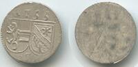 1 Pfennig GB1133 - Salzburg Erzbistum Silber Schrattenbach 1753-1771 -