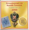 KMS GN392 - Österreich Kursmünzsatz 2000 Original KMS Handgehoben UNC Coin Mint Set -