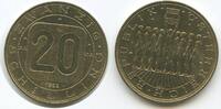 20 Schilling G12256 - Austria KM#2946.2 Nine people standing Vienna -