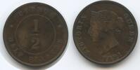 Zypern ½ Piastre G3202 - Queen Victoria SEHR RAR Cyprus -