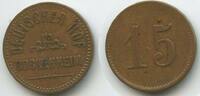 15 Pfennig G8197 - Wertmarke Bockenheim Deutscher Hof - Menzel#3082.1 -