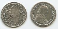1 Kreuzer GB1087 Salzburg Erzbistum Porträt Silber Schrattenbach 1753-1771 -