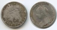 Zypern 9 Piastres G3191 - SEHR RAR Queen Victoria Cyprus -