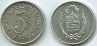 5 Centimes T220 - Frankreich Ville de Castres Castres (Tarn) 1916-1919 France -