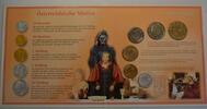 KMS GN328 - Österreich Original Kursmünzsatz KMS Mint Set Hdgh Handgehoben -