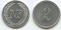  M372 - Frankreich Manufacture d armes de Saint-Étienne   Jeton France 2 Francs  