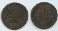1 Öre G2325 - Schweden Frederik I.1720-1751 KM#416.1 Svergie Sweden -