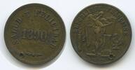 Medaille GX209 - Salud y Felicidad 1890 République française Token -