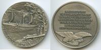 Silbermedaille GX1281 - Fulton's Folly 1807 Dampfschiff Hudson River -