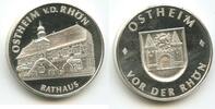 Silbermedaille M702 - Ostheim vor der Rhön Rathaus Bayern -