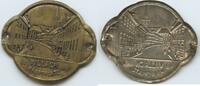 Plakette A575 - Alte Villach Hauptplatz Stockabzeichen Stocknagel -
