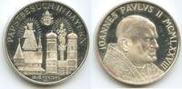 Silbermedaille M3811 - Papst Johannes Paul II. Besuch München November 1980 -
