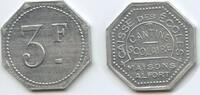3 Francs M007 - Frankreich Maisons-Alfort UNC Caisse des écoles Cantine scolaire -