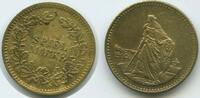 Rechenpfennig G7116 - Spielmünze Kriegerin mit Schild Spielmarke -