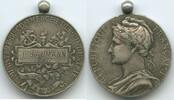 Silbermedaille M641 - Frankreich Honneur et Travail, Commerce et Industrie -