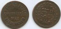  M748 - Großbritannien   Brooks Bros. Smithfield MKT Birmingham 3 Pence  