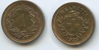 1 Rappen G3287 - Schweiz KM#3.2 Switzerland Suisse -