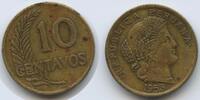 10 Centavos G2621 - Peru KM#224.2 Liberty -