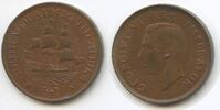 Südafrika ½ Penny (Half Penny) G9521 - Schiff Dromedaris Georg VI. 1936-1952 South Africa -
