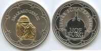 Österreich Wien Silbermedaille teilvergoldet PA229 - Wiener Schatzkammer Hofburg - Smaragdgefäß -