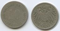 Deutsches Reich Kaiserreich 10 Pfennig G10408 - RAR Germany Empire Wilhelm II. 1888-1918 -