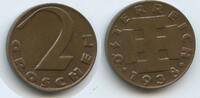 Österreich 2 Groschen G4214 - RARES JAHR 1.Republik 1918-1938 Austria -
