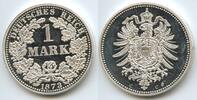 Deutsches Reich Kaiserreich Silbermedaille 1 Mark 1873 C Neuprägung GY910 - Wilhelm I. -